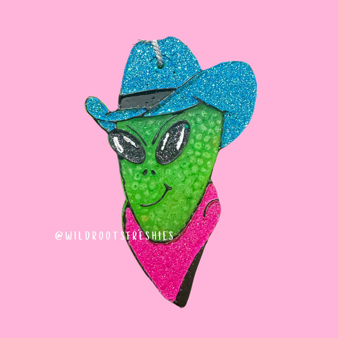 Alien Cowboy Freshie