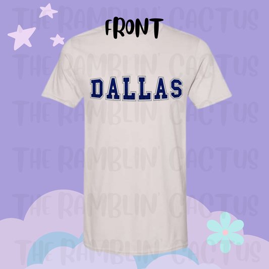 Retro Dallas Tee (Natural)