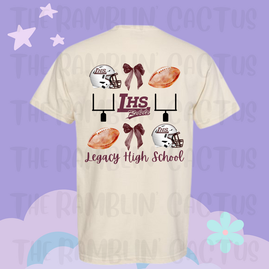 Legacy High School Coquette Tee